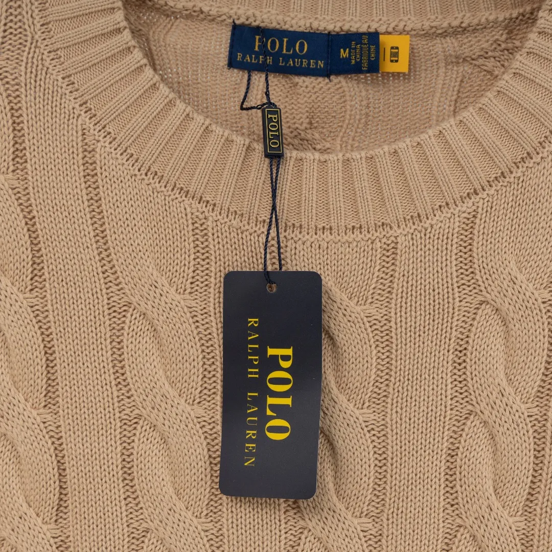 P280 top version (different currencies). You can scan the code to enter the official website. Style: Ralph Lauren POLO Ralph Lauren small label embroidered knitted old money style long-sleeved sweater. Color: Picture color. Size: S-XL. Fabric: pure cotton. Accessories: full set of customized accessories. No gender distinction. Same style for men and women.